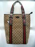 woman gucci discount sac 2013 bon sac rr1515 abricot brun 35cmx39cmx10cm